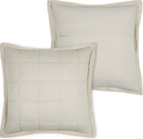 Díszpárna Ellie 45x45 cm világos Bézs steppelt pamut Boho