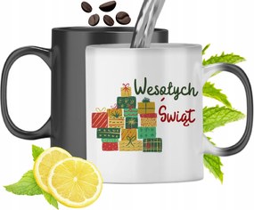 Mágikus Karácsonyi Színváltó Bögre fényképes nyomtatással