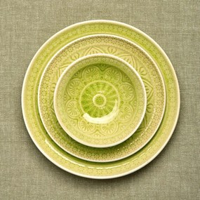 SUMATRA tányér Ø 14 cm, lime