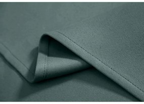 OXFORD türkiz függöny 140x250 cm Felfüggesztés: Hullámos sínszalag