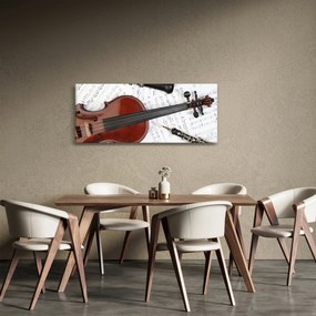 Kép - Hangszerek (120x50 cm)
