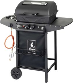 Activa Halifax lávaköves Gázgrill oldalsó gázégővel