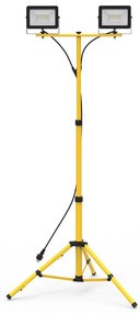 Milagro LED Reflektor állvánnyal 2xLED/50W/230V 4000K IP44 MI2486