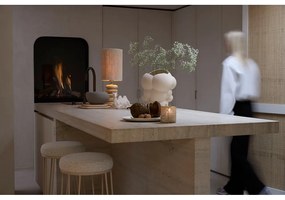 Krémszínű kárpitozott bárszék (ülésmagasság 73 cm) Alice – Light &amp; Living