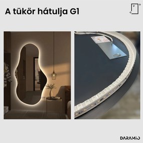Atipikus tükör LED világítással G1