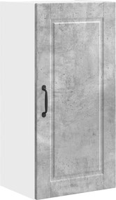 vidaXL Konyhaszekrény polcokkal Beton Szürke 40 x 31 x 80 cm Faanyag