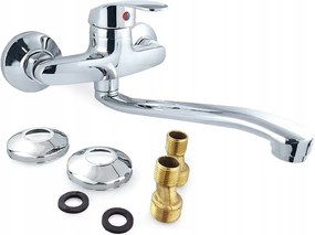 Konyhai Csaptelep Mosdó Csaptelep Fali Mozgatható Kifolyócső Mosdó Csaptelep