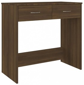 vidaXL barna tölgy színű szerelt fa íróasztal 80 x 40 x 75 cm