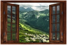 Poszterek 90x60 Tátra Lengyel hegyek Kilátás