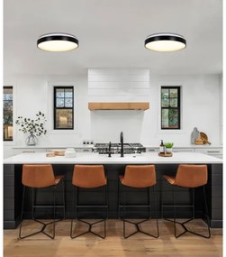 LED Mennyezeti lámpa FLORIDA LED/18W/230V fekete