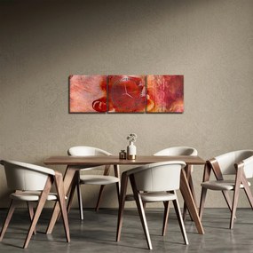 Kép - Egy női arc profilja (órával) (90x30 cm)