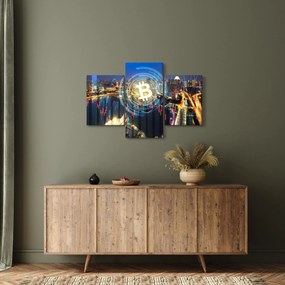 Kép - A befektetések városa (90x60 cm)