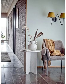 Márvány kerek tárolóasztal ø 46 cm Jasmia – Bloomingville