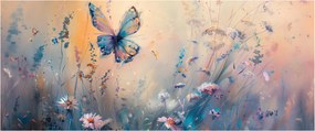 Kép - Rét pillangóval II (120x50 cm)