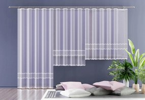 Mg Függöny 618/421 Fehér 280x170cm készre szerelve K szalaggal