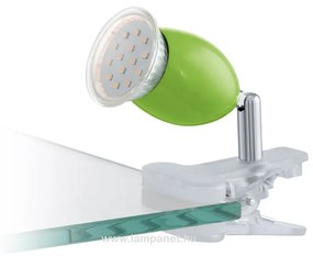 Eglo Brivi 92909 csipeszes spotlámpa, 1x3W GU10 LED