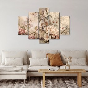 Kép - Vintage madár festmény (150x105 cm)