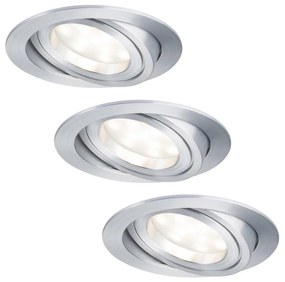 Paulmann Paulmann 92797 - KÉSZLET 3xLED/6,8W IP23 Fürdőszobai beépíthető lámpa COIN 230V W2006