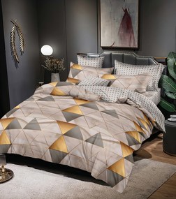 Mikroflanel ágynemű SAMSON bézs