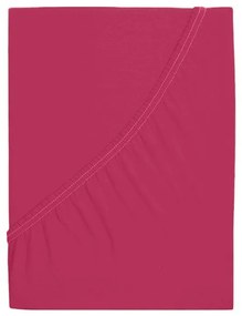 Jersey lepedő ALVORA 180x200 cm bordó