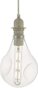 DAR LIGHTING ACDL6 SUSPENSIONS Egyágú Függesztett Lámpa Üveg E27 IP20