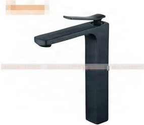 Álló mosdócsaptelep EYN CKB2241, egykaros, egylyukas kivitel fekete, matt fekete és sötétszürke felülettel — 16,5 cm