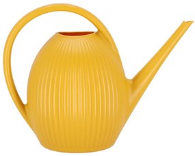 Műanyag bordázott locsolókanna, 9,6 literes, sárga