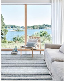 Zöld-krémszínű kültéri-beltéri szőnyeg 70x120 cm Teo Sage – Pappelina