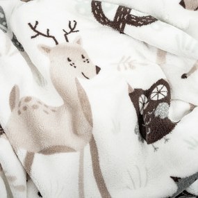 4Home Nordic Friends gyapjú hatású pléd, 150 x 200 cm