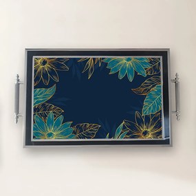 Üveg tálca, 38×24 cm – TPG9772