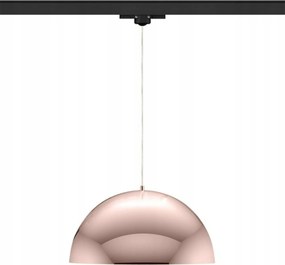 Rendl Monroe függeszték lámpa réz, E27, háromfázisú sínre, 42W