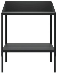 antracitszürke horganyzott acél növényállvány 75,5x54,5x100 cm