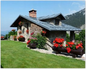 Poszterek 50x40 Házikó a hegyekben