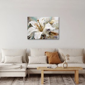 Kép - Absztrakció liliommal (70x50 cm)