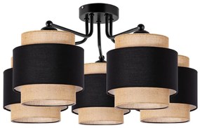 Fali lámpa 5xE27/60W/230V bézs színben