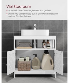 Mosogató alatti szekrény 60 x 30 x 60 cm, fehér