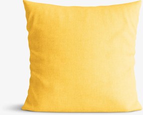 Goldea díszpárnahuzat malaga - sárga 45 x 45 cm
