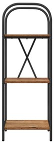 Könyvespolc Régi fa 40 x 30 x 109 cm Faanyag