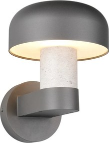 TRIO 262560178 FRASER Modern Kültéri Fali Lámpa Szürke E27 IP44