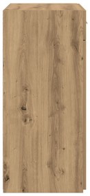 Tárolószekrény Mesterséges tölgy 80x42.5x93.5 cm Műszaki fa
