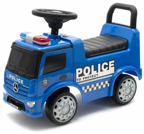 Baby Mix Rendőrség Mercedes gyerek futóbicikli hanggal, kék