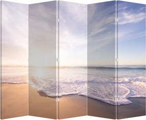 Paraván - Homokos tengerpart (210x170 cm)