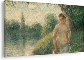 Kép - Camille Pissarro, The Bather, reprodukciók (90x60 cm)