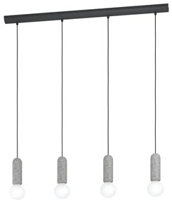 Eglo 39832 - Csillár zsinóron GIACONECCHIA 4xE27/40W/230V