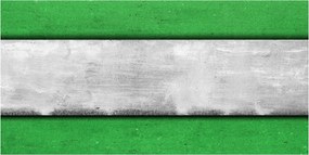 Védőpanel Zöld fal 140x70 cm Ragasztó