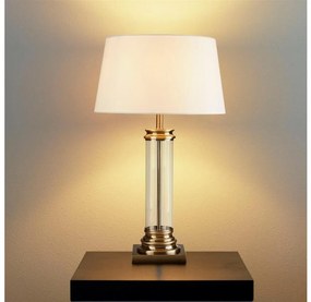 Searchlight - Asztali lámpa PEDESTAL 1xE27/60W/230V