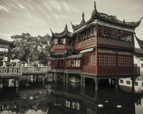 Poszter 50x40cm Yu Garden, Assaf Frank