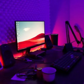 Brilo - LED RGB Dimmelhető szalag 11,5m LED/24W/230V + távirányító