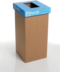 Szelektív hulladékgyűjtő, 20 l, RECOBIN Mini, kék (URE021)