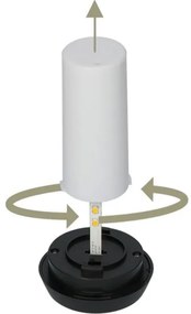 4x LED napelemes lámpa készlet, 4xLED/3,6V, 1xAAA, IP44, 100 mAh